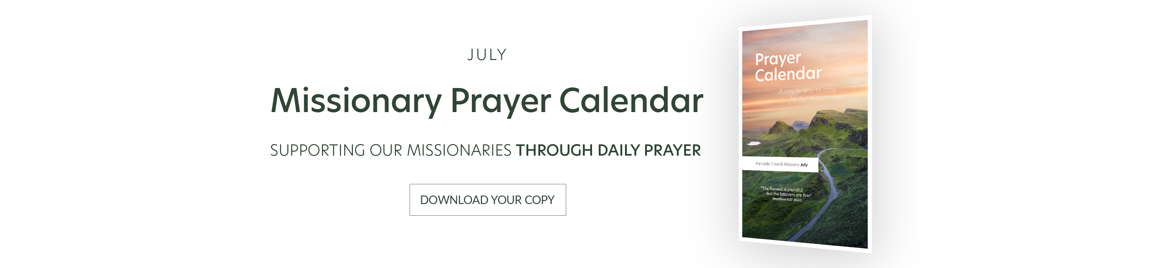 Parkside Church Prayer Calendar 2025 Ilene Lavinie